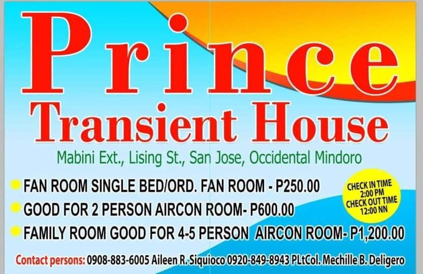 Prince Transient house San Jose  Extérieur photo